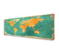 Map Diamond Art Kits Adults Large Diamond Painting Kits for Adults Beginners, 5D Retro Crystal Art Painting, DIY Full Drill Crystal Embroidery Cross Stitch for Home Decor 20x60cm/7.8x23.6 inch W0-978