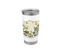 MAP First Miles Orienteering Compass Checkpoint Stainless Steel Insulated Tumbler