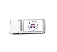 Map Flag Northern Ireland Slim Money Clip Stainless Holder Pocket Wallet