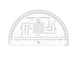 Map For reading Coordinate Ruler, Essential Teaching Tool for Geography Subjects in Schools (MP-1)