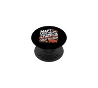 Map? I just follow the smell of barbecue coast to coast. PopSockets Adhesive PopGrip