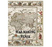 Map Making Paper: 120 Pages 1/4 inch Grid Notebook ; For Map Drawing, Campaign Planning and Taking Notes.