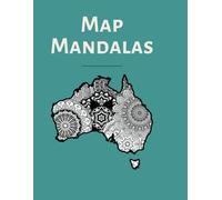 Map Mandalas: Adult Coloring Pages