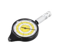 Map Measuring Instrument for Curved Distance Measurement, Multifunctional Compass Curve Meter with Odometer Function, Aluminum Alloy ABS Acrylic Material, 95 * 45 * 12mm, Black