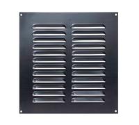 Map Metal Louvre Air Vent Cover for Openings 9 x 9" Anthracite Cover