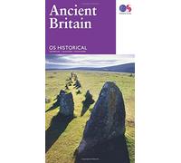 Map of Ancient Britain | Historical Map & Guide | Ordnance Survey | Roman Empire | Prehistoric Britain | History Gifts | Geography | British History