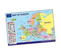 Map of Europe Childrens Pupils Teachers Classroom Display Poster A2 Primary Teaching Services