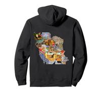 Map of Persian empire, Iran Map, Persian Map Pullover Hoodie