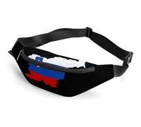 Map of Slovenia Flag Belt Bag for Women Men Crossbody Fanny Pack Fashion Waist Packs with Adjustable Strap