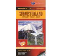 Map of South East Iceland ~ (Sudausturland) Touring Map 4