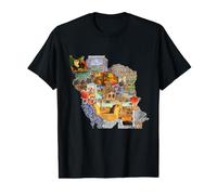 Map of the Persian Empire, Iran Map Value Graphic T-Shirt
