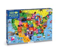 Map of the U.S.A. 100 Piece Puzzle