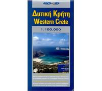 Map of Western Crete: 109 (Maps of Greek islands)