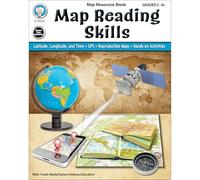 Map Reading Skills Workbook, Grades 5 - 12