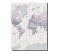 Map Retro Large Diamond Art Painting 20x28inch, DIY Square Diamond Painting Kits Full Drill Crystal Art Craft Cross Stitch Mosaic Kit for Christmas Home Wall Room Decor, Gifts for Women SYLF501