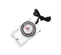 Map Ruler Magnifier for Map Reading with Lanyard Water Proof Navigation Compasses Multifunctional Compasses with Ruler Hiking Navigation Tool
