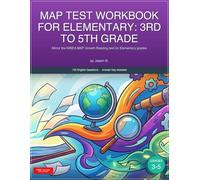 MAP test workbook for Elementary: 3rd to 5th grade: Mirror the NWEA MAP Growth Reading test for Elementary grades (K-12 English Workbooks)