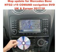 Map update for Mercedes Benz NTG2 v19 COMAND navigation DVD UK,EU 2018