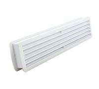 Map Vent Door Louvre Vent 450 X 98mm Air Vent Cover White Plastic Grille For Interior Use