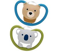 Mapa NUK Space Silicone Dummy Size 3 2/Box - Assorted, Price for 1 Item