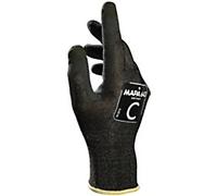 Mapa Professional Cut Resistant Krytech 643 Handling Gloves Nitrile Black Medium (M)