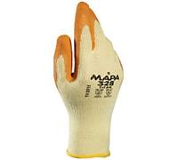 Mapa Professional Heavy-Duty Handling Titan 328 Handling Gloves Latex Yellow Size 8 1 Pair