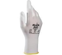 Mapa Professional Precision Work Ultrane 550 Handling Gloves PP (Polypropylene) White Size 8 1 Pair