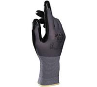 Mapa Professional Ultrane 553 Non-Disposable Handling Gloves Nitrile Size 9 Grey
