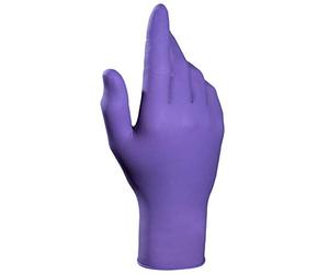 MAPA Professional TRILITES 994 - Triple Polymer Nitrile Disposable Gloves with Chemical Protection, Medical Gloves for Laboratories, Purple, Size 7 (Box of 100) Protective Gloves