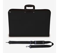 Mapac : A2 Academy Case : Black : Shoulder Strap Included