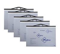 Mapac Clear Project Bag A1 - Pack of 5