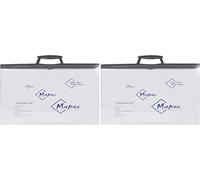 Mapac Clear Project Bag A3 - Pack of 2