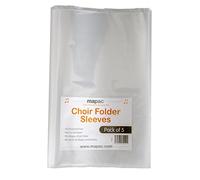 Mapac MP11630-SLEEVE Choir Folder Plastic Sleeves, Set of 5 Pieces
