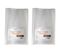 Mapac MP11630-SLEEVE Choir Folder Plastic Sleeves, Set of 5 Pieces (Pack of 2)