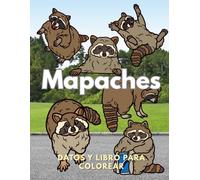 Mapaches: Datos y libro para colorear: Libro de actividades para niños de 2 a 16 años