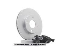 MAPCO 47654HPS Brake discs and pads set