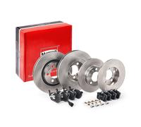 Front, Rear Brake Discs Pads Kit For SEAT LEON, TOLEDO, SKODA OCTAVIA