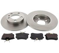 Mapco 47858 Brake Set Brake Discs with Brake Pads Rear Axle
