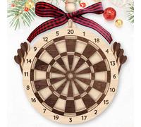 MAPDTWO Dart Ornament - Dartboard Ornaments, Darts Ornaments for Christmas Tree - Dartboard Gifts for Men, Lovers, Teen Boys, Girls, Players - 2 Layered Wood Ornament 2025