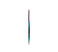 Maped - 12 Nightfall Eraser Tip Graphite Pencils - 1 Box of 12 Grey Pencils - Resistant HB Lead
