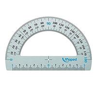 Maped 129200 protractor - protractors (Aluminium, Aluminium)