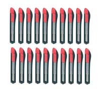 Maped 18mm Right handed Start Cutter(Pack of 20)|Integrated Blade Snapper|Manual Locking Blade|Compact Cutter|Super Comfort Grip|Smooth Cutting|Ideal for Professional, Hobby, and DIY Crafting Projects