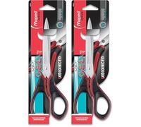 Maped 21 cm Advanced Gel Asymmetrical Scissors, 499210 (Pack of 2)