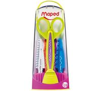 Maped 601005 Crea Cut Craft Scissors with Assorted Pattern Blades
