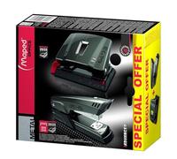Maped Advanced Stapler and Hole Punch Set, 898011