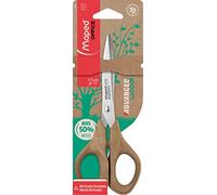 Maped - Advanced Wood Scissors, 17 cm, Symmetrical, Brown