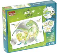 Maped Aqua'Art Dino 907058 Colouring Set Including 10 x Watercolour Pens and 3 x