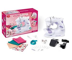 Maped - Atelier Couture - Sewing Machine with 4 Trendy Designs to Create - Complete Kit for Beginners, with Safety System - from 8 Years