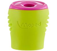 Maped Boogy 1-Use Pencil Sharpener Assorted Colours - 1 Supplied, none