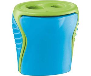 Maped - Boogy Pencil Sharpener for 2 Pen Sizes Including Collection Box - Random Colour - for Thin Pencils Diameter < 8 mm/for Thick Pencils Diameter < 11 mm